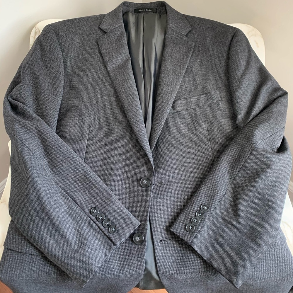 Calvin Klein gray sports coat - 40s